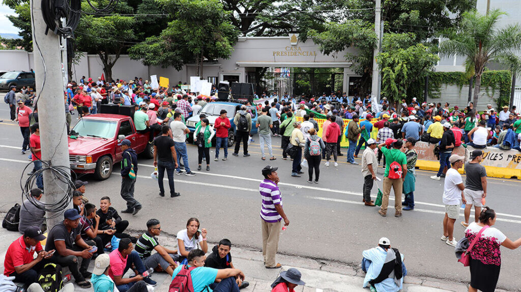 Honduras. Comunidades campesinas e indígenas reivindican derechos